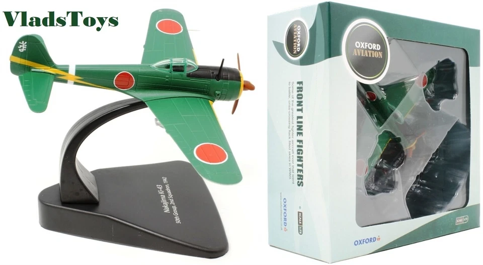 Oxford 1/72 Nakajima Ki-43 Hayabusa/Oscar IJAAF 2nd Chutai 50th Sentai AC097 - Image 1 of 4