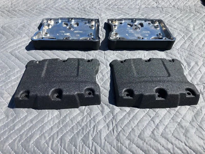 Juego de caja basculante Harley Twin Cam 1999-2017 recién arrugado recubierto de polvo negro Foto 1 de 4