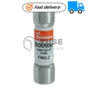 1 Stück Neu Eaton Bussmann Serie FNQ Sicherung Motorsteuerung Transformatoren 2A 500V FNQ-2 - Bild 1 von 6