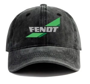Fendt Traktoren Kappe Mütze Baseball Cap Schirmmütze schwarz/dunkelgrau - Bild 1 von 2