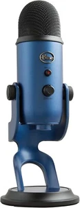 Logitech Blue Yeti USB Streaming Gaming Podcast PC Microphone - Blue - Picture 1 of 11