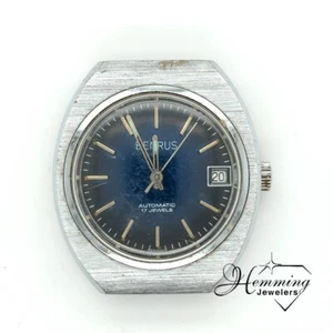 HERREN BENRUS AUTOMATIK 17 JUWELEN DATUM ARMBANDUHR - FUNKTIONIERT - Bild 1 von 5