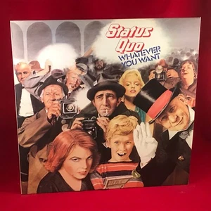 STATUS QUO Whatever You Want 1979 French Vinyl LP + INNER Living On An Island E - Picture 1 of 1
