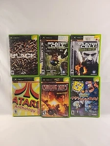 XBOX Original Spiele Lot S Konvolut 6 Spiele, verschiedene Titel - Bild 1 von 3