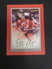 2006-07 UPPER DECK UD BEEHIVE PATRICK ELIAS #42 AUTO FACSIMILE