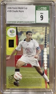 2006 Panini FIFA World Cup Germany Claudio Reyna #189 PSA 9 MINT - Picture 1 of 2