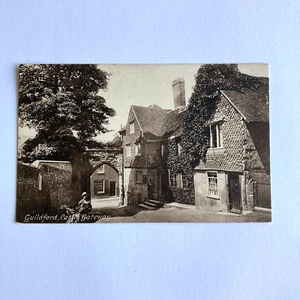 Vintage UK Postcard Guildford, Castle Gateway Unposted Frith's Card Early 1900s - Picture 1 of 2