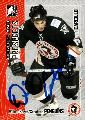Daniel Carcillo - Signed 2005-06 In The Game Heroes And Prospects Card #268 - Image 1 of 2