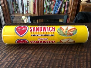 Vintage Advertising Roll of Hart's Bread Bakery Wax Paper Wrapper - Picture 1 of 4