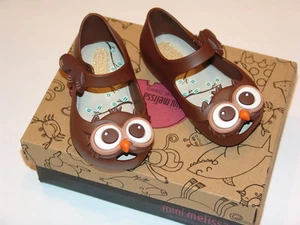 Mini Melissa Ultragirl Brown Owl - toddler size 5 US - NEW - Picture 1 of 1