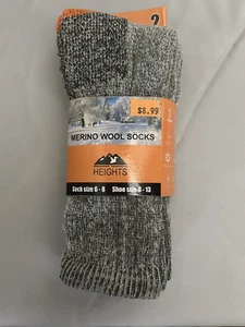 Heights Wool Blend Socks Shoe Size 8-13 Childrens - Picture 1 of 2