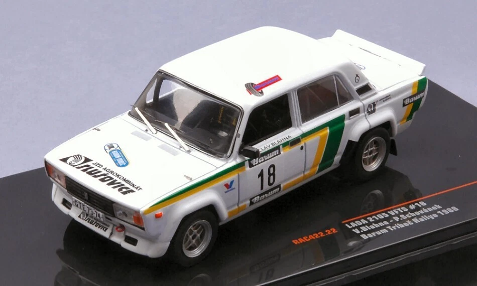 LADA 2105 VFTS N.18 TRIBEC RALLY 1988BLAHNA/SCHOVANEK 1:43 - Immagine 1 di 1