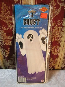 Halloween 14" Hanging paper Ghost Beistle Co. - Picture 1 of 3