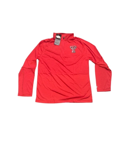 New NWT Texas Tech Red Raiders Men's 1/4 Zip Pullover Jacket Medium Cover