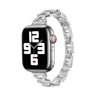 Correa Bling iWatch + Estuche para Apple Watch Series 10 9 8 7 6 5 4 SE 41/42/44/45/49 mm Foto 1 de 4