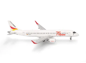 1:200 German Airways Embraer ERJ-190 Passenger Airplane Diecast Aircraft Model - Bild 1 von 1