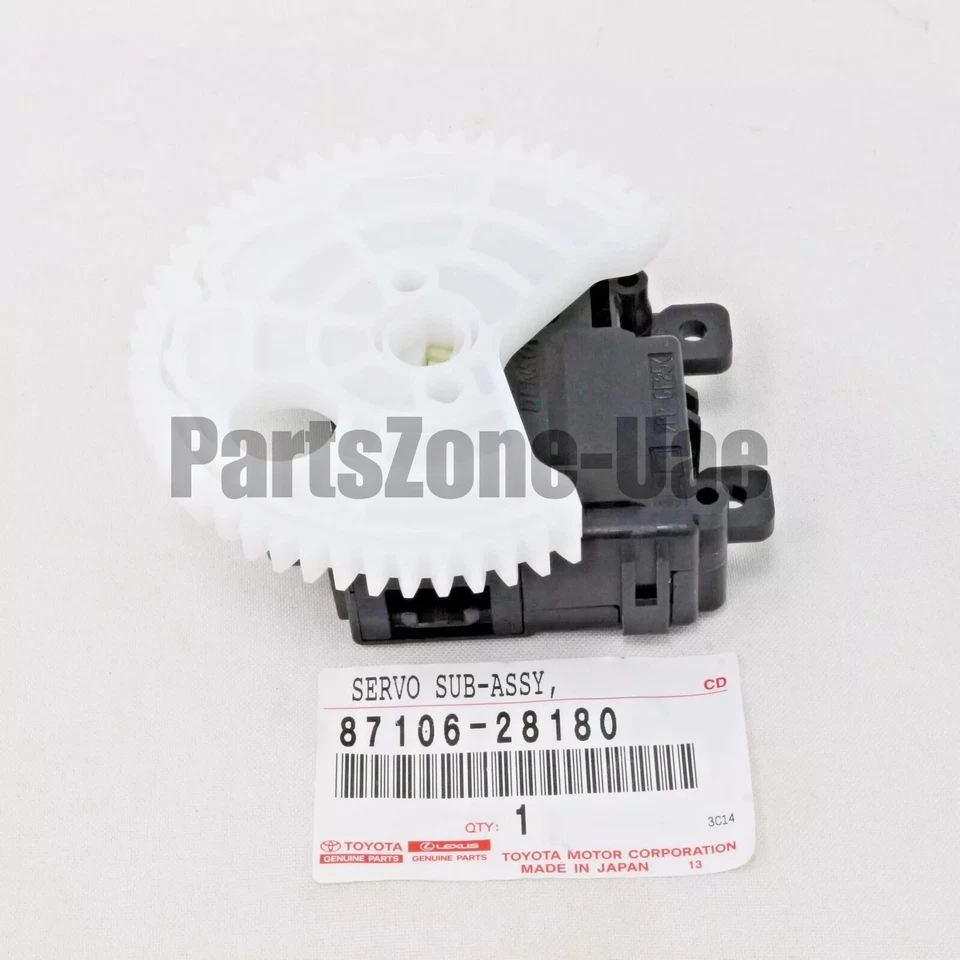 87106-28180 Lexus LX570 Land Cruiser Highlander HVAC Amortiguador Servoactuador OEM Foto 1 de 1