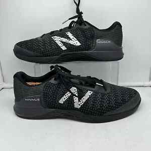 New Balance Minimus Prevail Shoes Mens 12 Vibram Running Black Knit