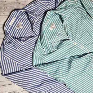 Foxcroft Bundle of 2 Women's Plus Size Wrinkle Free Striped Shirts XXL - Picture 1 of 13