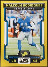 2023 PANINI SCORE GOLD PARALLEL INSERTS- ROOKIES NFL FOOTBALL CARDS  - YOU PICK 