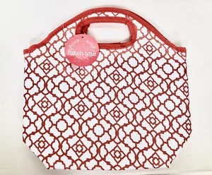 Neoprene Lunch Tote, Insulated Picnic Lunch Bag, Waterproof, Machine Washable - Picture 1 of 3