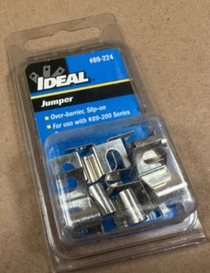 Ideal 89-224 - Terminal Strip Jumper Over Barrier Slip-On - (Pack of 10) - Picture 1 of 4