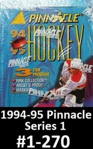 1994-95 Pinnacle Hockey Cards Series 1 #1-270 You Pick From List