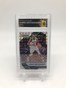 Giannis Antetokounmpo 2016-17 panini prizm mosaic 