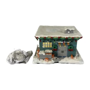 2005 Hawthorne Simpsons Christmas Village Lard Lad Donut Shop #A1309 ~ READ - Picture 1 of 10