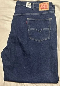 Levi’s 550 Relaxed Fit Stretch, Dark Blue, Men’s 50x34 - NWT - Picture 1 of 9