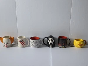 Tazza ceramica horror IT Stranger Things Ghostface Jason lotto di 6 - Foto 1 di 16
