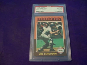 1975 TOPPS #115 JOE FERGUSON (DODGERS) PSA 9 - Picture 1 of 2