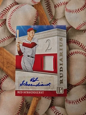 Panini Pantheon 2016 - Scripted Rudiarius Red Schoendienst #SR-RE/199 (AU, MEM) Foto 1 de 2