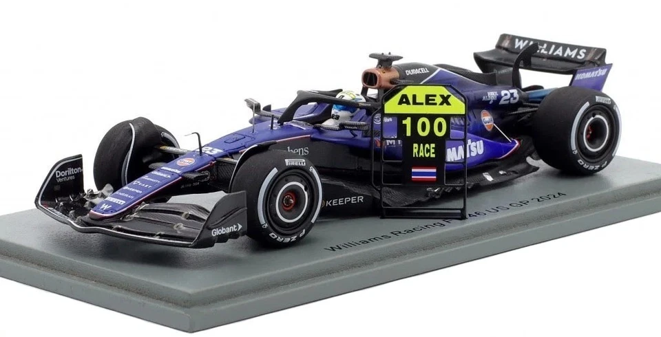 F1 WILLIAMS FW46 #23 A.Albon USA GP 1 43 2024 1/43 SPARK S9559