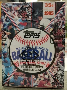1985 Topps Baseball 36 Pack Box in 1981 Display Box BBCE Auth & Sealed FASC - Picture 1 of 7