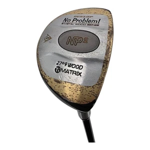 Dunlop No Problem NP2 27° 9 Fairway Wood Golf Club RH Graphite Shaft 42" Mens - Picture 1 of 6