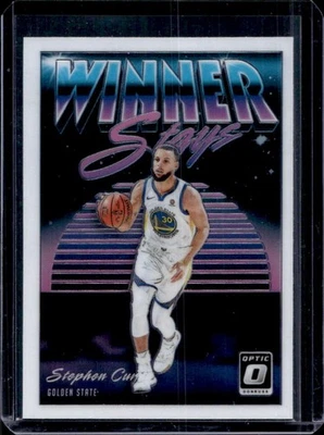 2018-19 Donruss Optic Stephen Curry Winner Stays #15 Warriors - Image 1 of 2