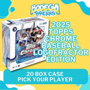 Dylan Cease - 2025 Topps Chrome Baseball Logofractor - 20 Box Case Break - Picture 1 of 1