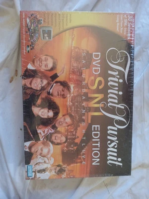 PARKER BROTHERS TRIVIAL PURSUIT DVD SNL EDITION SEALED GAME!    - Image 1 of 2