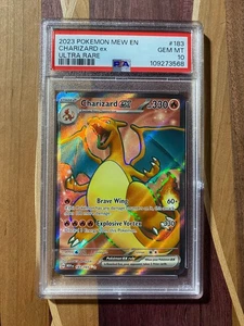 PSA 10Charizard 183/165 Scarlet & Violet 151 2023 - Picture 1 of 2
