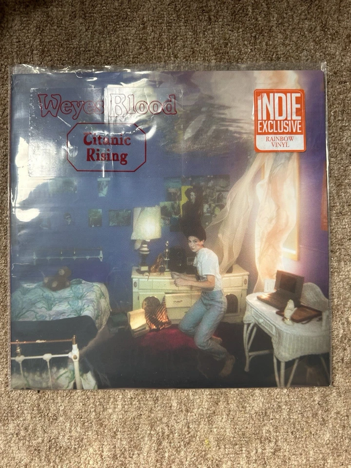 Weyes Blood - Titanic Rising Indie Exclusive Rainbow Colored Vinyl - Image 1 of 4