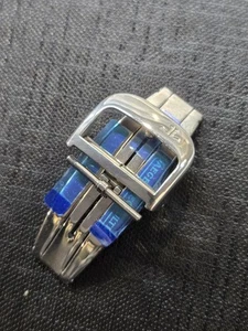 Jaeger LeCoultre 18 mm Acero Inoxidable Despliegue Hebilla Cierre OEM Nuevo Genuino - Imagen 1 de 4