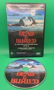 Dead & and Buried (DVD 1981) Region 4 Horror Movie 80's Cult Grusome Mystery VGC - Picture 1 of 3