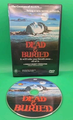 Dead & and Buried (DVD 1981) Region 4 Horror Movie 80's Cult Grusome Mystery VGC - image 1 of 3