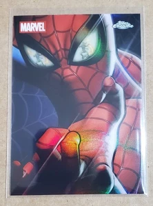 2025 Topps Chrome Marvel Spider-Man SP "Reflections" Refractor (Case Hit) - Picture 1 of 2