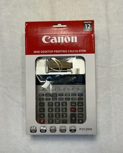 Canon P23-DHV-3 Printing Calculator - Picture 1 of 3