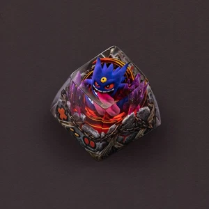 S-CRAFT MEGA GENGAR ARTISAN POKEMON KEYCAP (CHERRY MX) SCRAFT *BRAND NEW* - Picture 1 of 5