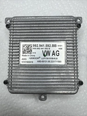 2020-24 PORSCHE-VW-AUDI OEM HEADLIGHT LED BALLAST MODULE #MD1 - Image 1 of 3