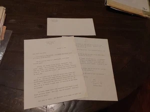 Anthony Quinn Actor Signed Aurtographed Typed Letter TLS Italy 1986 - Picture 1 of 8