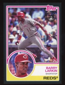 Barry Larkin 2018 Topps Black Parallel #83-57 Serial #d 32/299 Reds - Foto 1 di 2